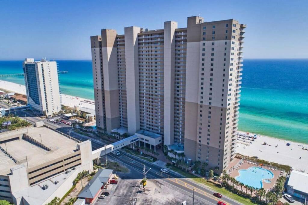 Happy Ours 2200 Sq Ft Corner Beachfront Sleeps 12 Panama City Beach Eksteriør bilde